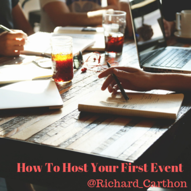 How To Host Your First Event
